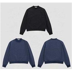 Толстовка мужская 3х нитка флис 95607 синий