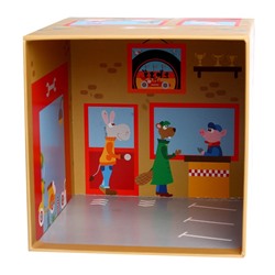 Занимательная игра «Гараж»