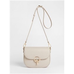 Женская кожаная сумка Richet 3292LG 891 Бежевый