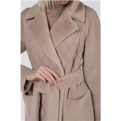 01-11634 Пальто женское демисезонное (пояс)