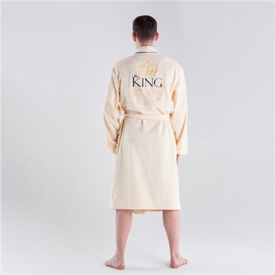 Халат махровый мужской «Этель» King, размер 52-54