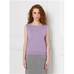 Блуза вязаная без рукавов