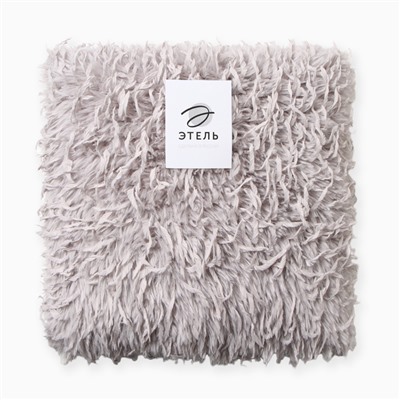 Чехол на подушку «Этель» Soft, 43×43 см, серый