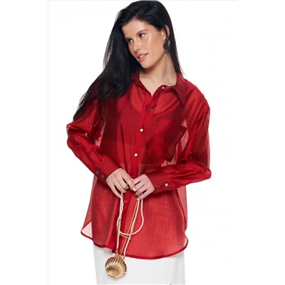 Рубашка KaVaRi 4028.1 красный