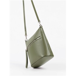 Женская кожаная сумка Richet 3245LN 807 Зеленый
