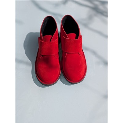 Ботинки на липучках из натуральной кожи от Ab.Zapatos 3316 New R • Fuego АКЦИЯ &##x1f525;