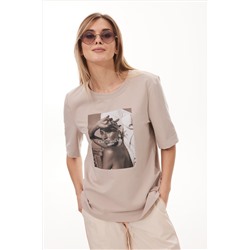 NiV NiV fashion 421 бежевый, Футболка