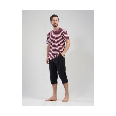 №111175 0000 Комплект мужской Vienetta с капри Дроп