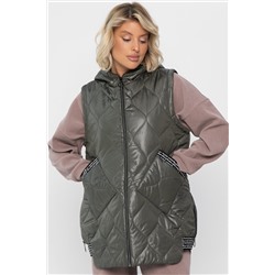 Жилет утепленный Дана Мур (хаки) Б14309-18М