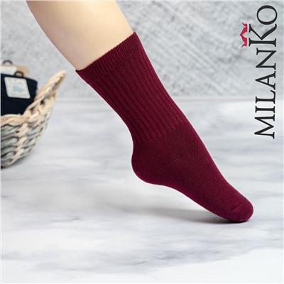 Детские хлопковые носки удлинённые MilanKo IN-089