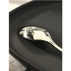 Ложка чайная Magistro «Виконт», длина 17 см, нержавеющая сталь, серебристая