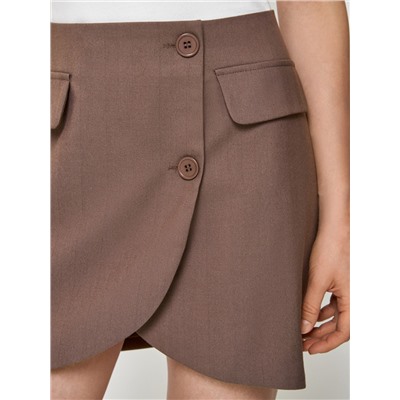 Юбка жен. Emocion_skirt кофейный CONCEPT CLUB