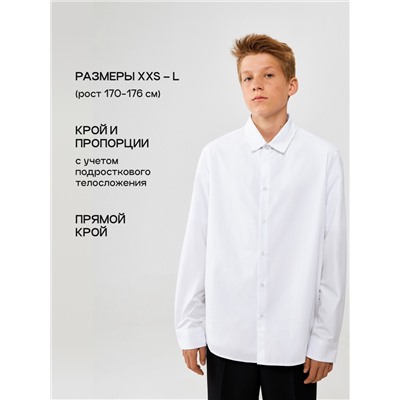 Сорочка верхняя муж. Tump_teen белый Acoola