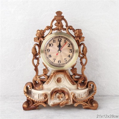 Часы статуэтка 28 см / 1660A-1 /уп 20/