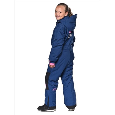 Комбинезон T-9081 Темно-синий