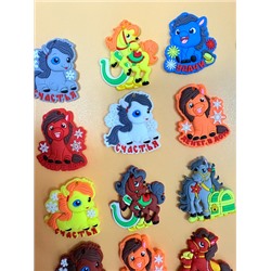 Магнит новогодний на холодильник "Пони", арт. P-1