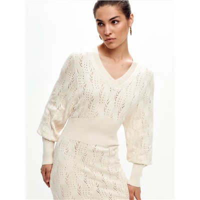 Платье FLOWER, Светлый беж