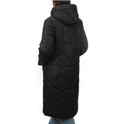 TR-2301 BLACK Пальто зимнее женское (верблюжья шерсть)