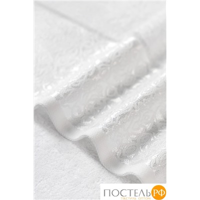 PRIME PRIVE ЛАРС бел К-т Полотенец, 50x100-1/70х140-1, 2 пр., 100% хлопок, 500 гр/м2