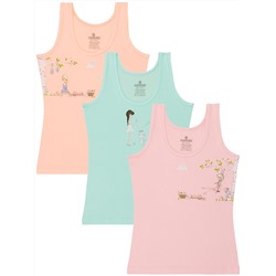 4864 Майка для девочки многоцвет (BAYKAR)