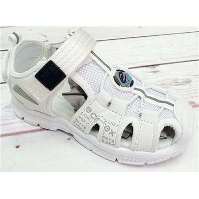 Туфли летн ECOTEX 14-168 бел ( 5,0)