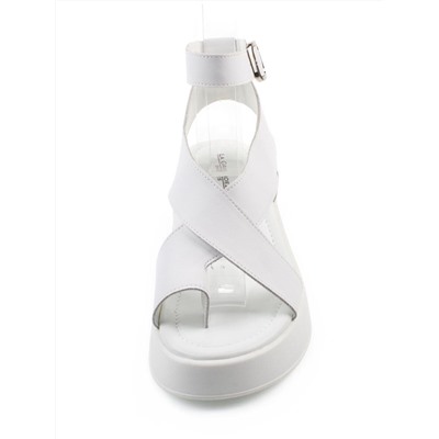 08-XT148-010 WHITE Босоножки женские (натуральная кожа)