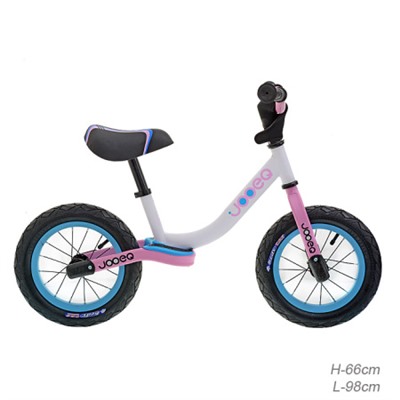 Беговел 14" JOOEQ GT17W14 /уп 1/бело-розовый