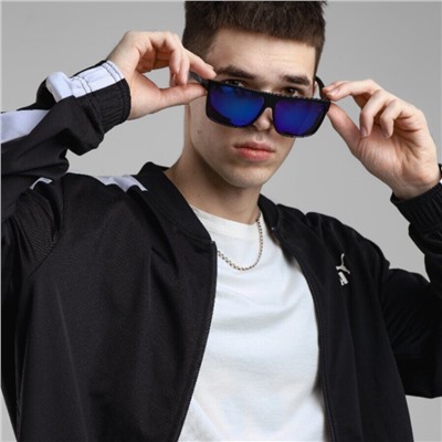 Очки солнцезащитные мужские Bentley черные матовые зеркальные, 2315-C6, арт.354.832