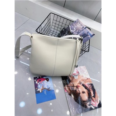 Женская сумка, кожа, MIRONPAN   26089 Молочный