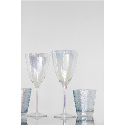 Бокал для вина Magistro «Жемчуг», 400 мл, 9.5×23 см, стекло, перламутровый