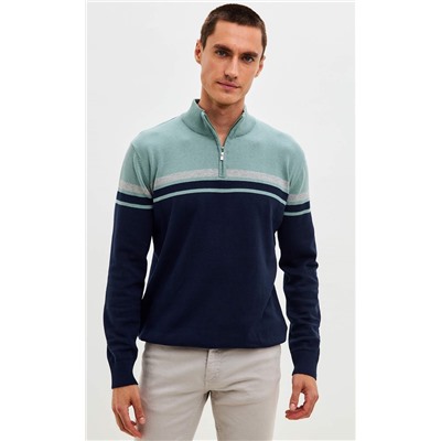 Джемпер P521-1523 navy-mint