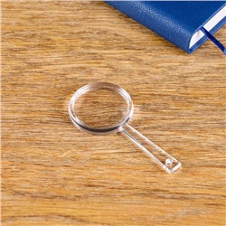 Лупа с прозрачным корпусом 3х, d=4 см