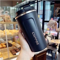Термокружка для напитков Coffee черный 510мл