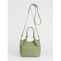 Женская кожаная сумка Richet 3260LN 807 Зеленый