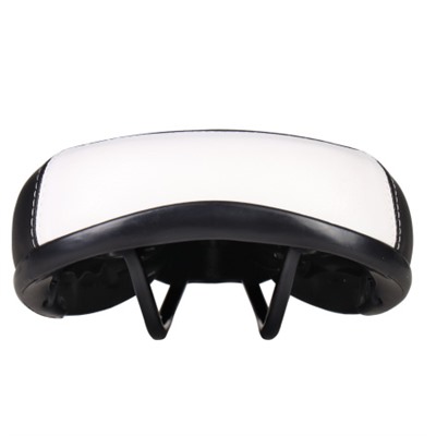 Седло велосипедное детское COMIRON TODDLER N950 240x155, Технологии: ED, Верх: PU, Цвет: Чёрный+Белый /уп 40/