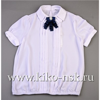 701266 Блуза шифоновая с брошью ModaLora