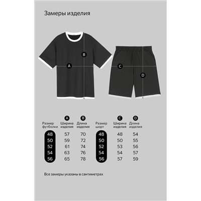 Мужской костюм из футера двухнитки Happyfox