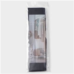 Органайзер для хранения белья LaDо́m, 8 ячеек, 24×14×10 см, графитовый