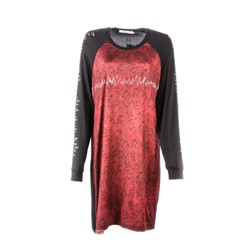 Женское платье красное 227871 размер 3XL, 4XL