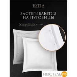Estia МАДДАЛЕНА бел. К-т наволочек 70х70-2, 2 пр., хл./лиоцелл