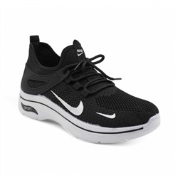 Кроссовки текстильные L606-1 черные п/п