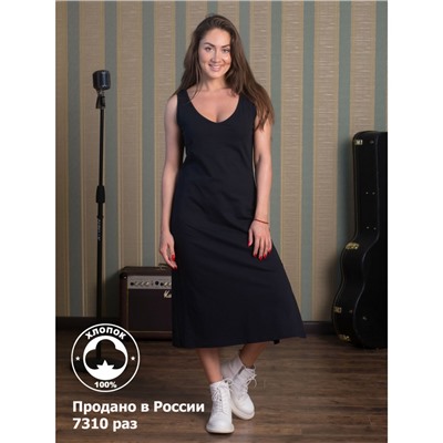 Платье женское КП1437 чёрный