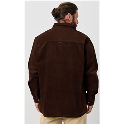 Рубашка вельвет F221-0470 brown