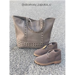 AB.Z. SAFARY S.A GRIS+Ab.Zapatos SHOPPER PIEDRA АКЦИЯ