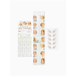 Пасхальный набор для украшения яиц «Ангелы»: плёнка, наклейки, подставка