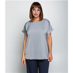 Блуза #ОКТ035001-1, серый