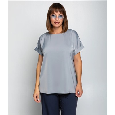 Блуза #ОКТ035001-1, серый