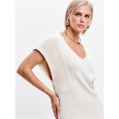 Платье VENETTO, Светлый беж