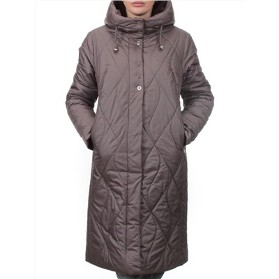 TR-2307 GRAY LILAC Пальто зимнее женское (верблюжья шерсть)