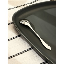 Ложка десертная из нержавеющей стали Magistro «Перо», длина 12.5 см, серебристая